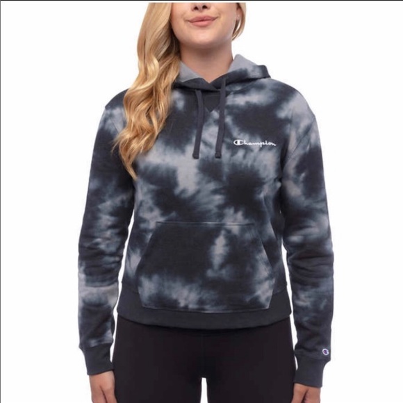 Champion Tops - NWT CHAMPION Tie Dye Hooded Sweatshirt